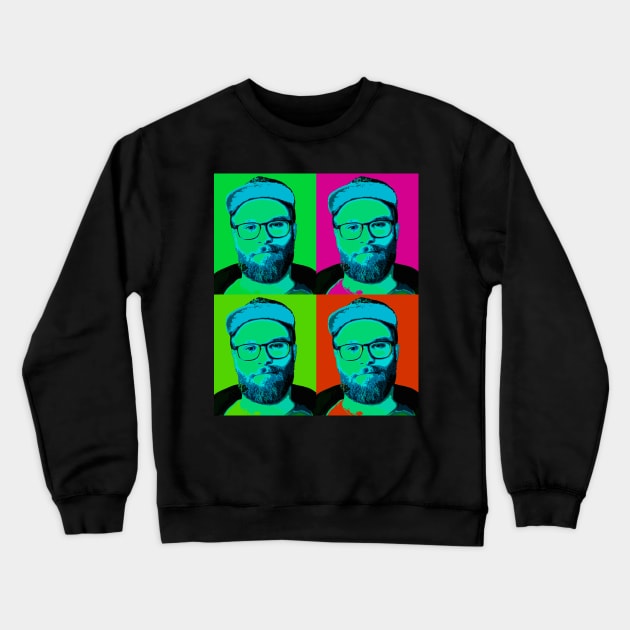 seth rogen Crewneck Sweatshirt by oryan80